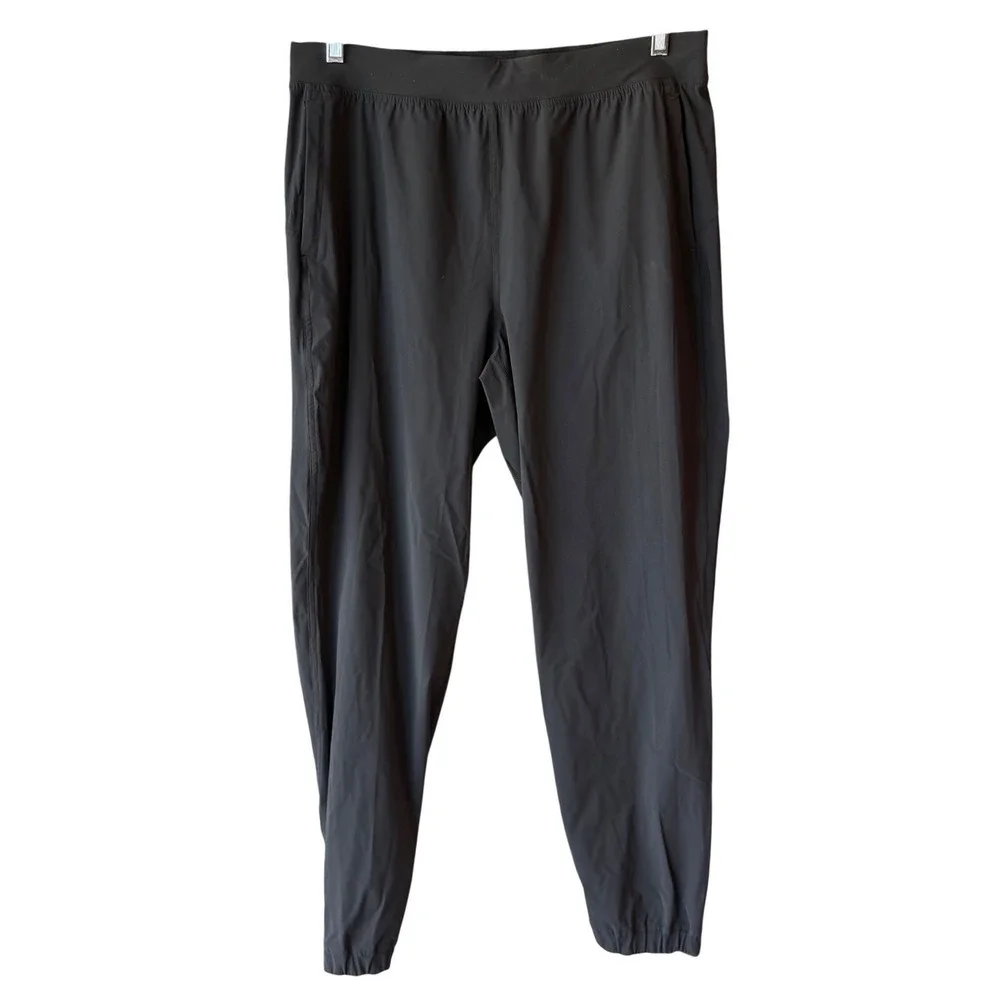 Lululemon Adapted State Jogger Black Womens Size 12 Athletic Pants